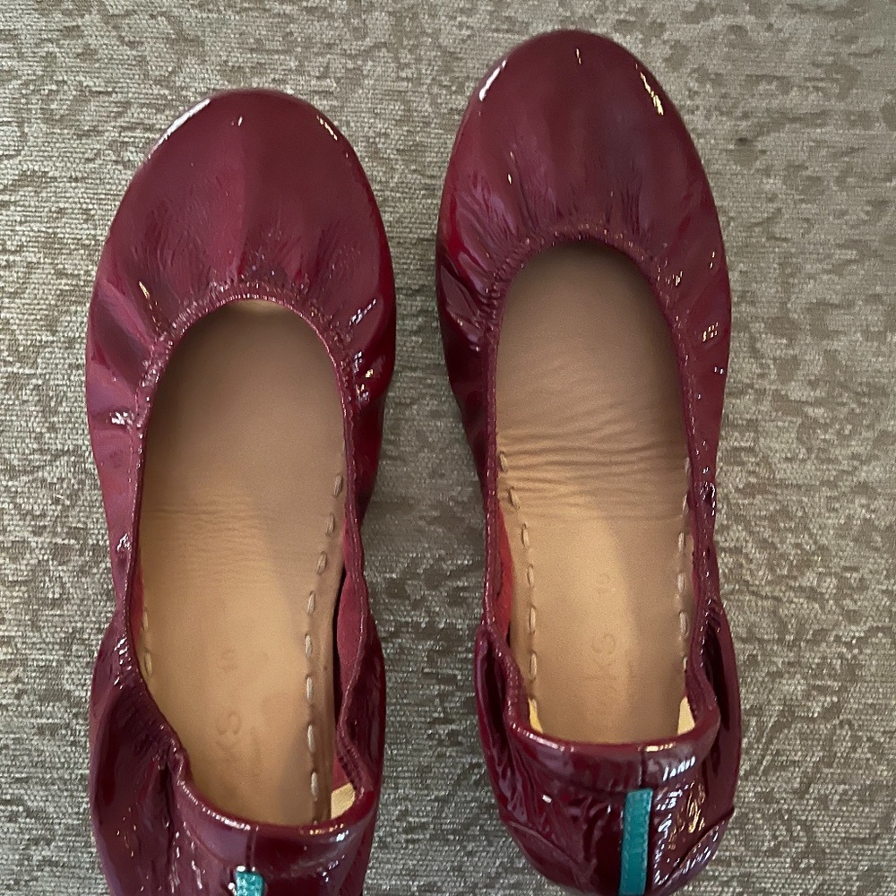 Ruby Red Tieks 10